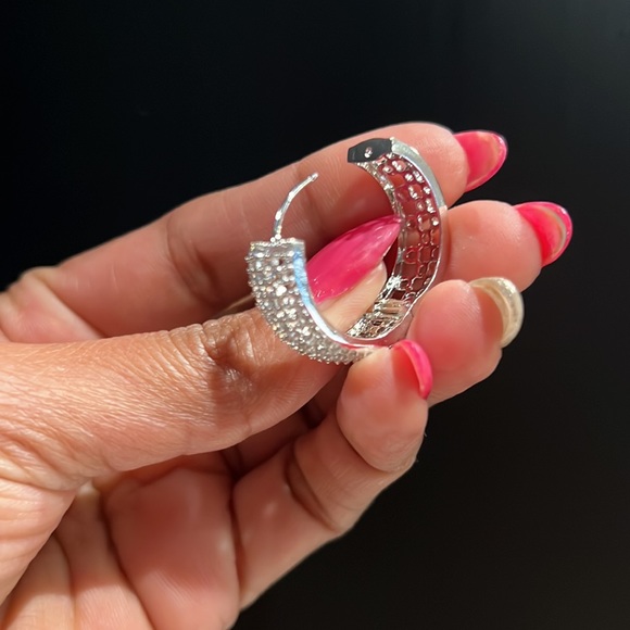 American diamond hoops (walya) - Picture 4 of 6